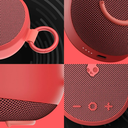 Bocina Skullcandy KILO ROJA  Bluetooth 5.3 IPX7 Resistente al agua, 24hrs, USB-C - 2SKSK1845M0L2