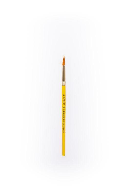 Pincel Básico Serie RODART R taklon dorado redondo 12