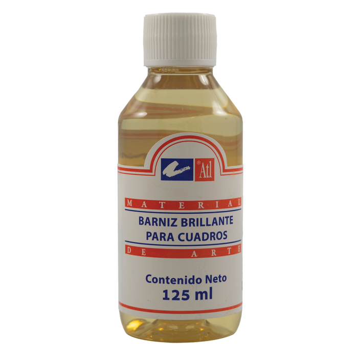 Barniz brillante para cuadros transparente con acabado brillante Rodin 120 Ml 625