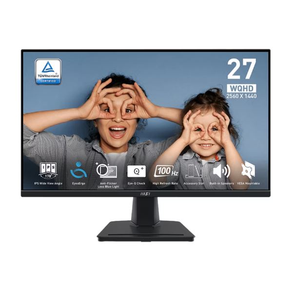 Monitor MSI Pro MP275Q  2K,   27&quot; Panel IPS, WQHD, 1ms, HDMI, Vesa