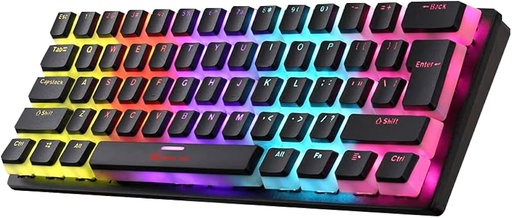 [12130] Teclado Mecánico XTRIKE ME GK-985p, 60%  USB Switch AZUL