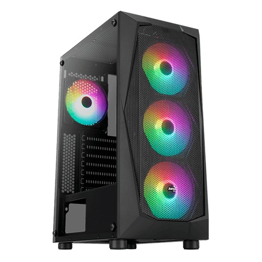 [12385] Case Aerocool Falcon ARGB - Falcon-G-BK-v2 Vidrio Temperado - 4 x Fan ARGB 120mm ACCM-PV41143