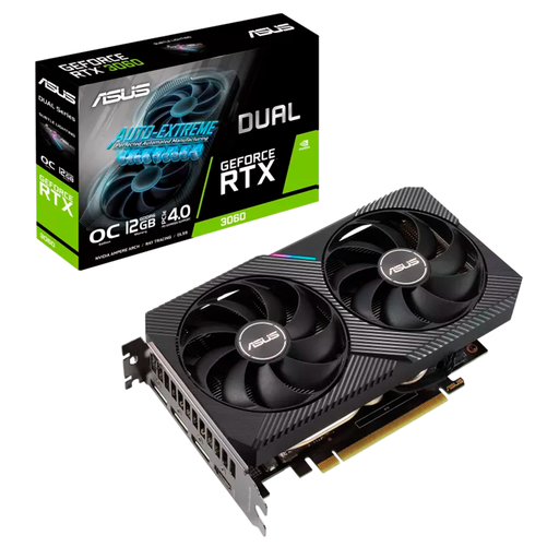 [13223] Tarjeta de Video ASUS Dual GeForce RTX 3060 V2 OC Edition 12GB GDDR6 LHR, DUAL-RTX3060-O12G-V2