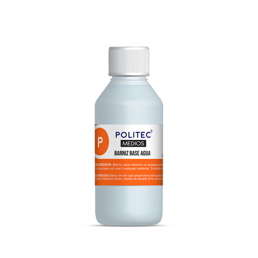 [15139] Barniz base agua medios 125ml Politec