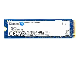 [16254] Almacenamiento M.2 Kingston NV3 1TB NVME 2280 SSD PCIE 4.0, SNV3S/1000G