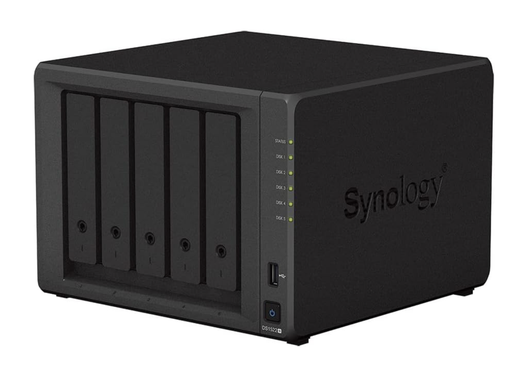 [16794] Synology DS1522+ DiskStation NAS de 5 bahías (AMD Ryzen R1600 8GB Ram 4xRJ-45 1GbE LAN-Port)