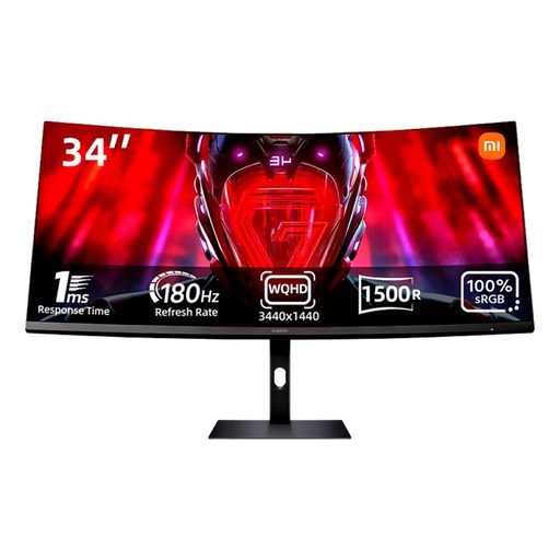 [16837] Monitor Xiaomi G34WQi WQHD 3440x1440 180Hz Curved 34in HDMI, 55058