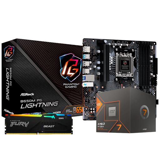 [16850] Upgrade Kit Ryzen 7 8700G, Radeon 780M, Chipset B650, DDR5 16GB