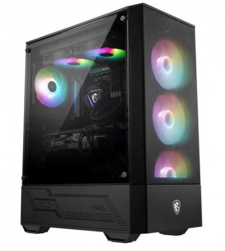 [16851] Case MSI MAG Forge 112R, Panel Vidrio Templado, Ventiladores ARGB