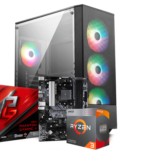 [16859] Pc Potato Claus Ryzen 3 3200G, Vega 8, DDR4 16GB, SSD 240GB, 500W 80+