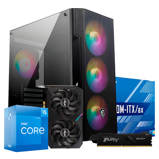 [16869] PC Fun Machine - i5 12400,  RTX 3060 12GB, 16 RAM DDR4, 256GB M.2, 600W 80+ Wh