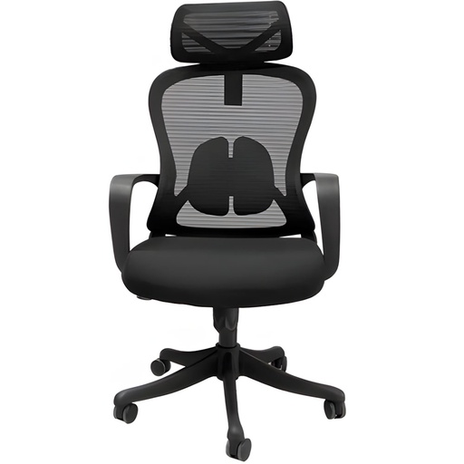 [16887] Silla Xtrime Me, Ergonomica, Mesh Black, 120kg/264lbs, GC-01A