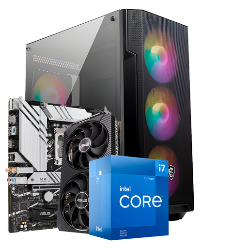 [16927] Pc Force F, Intel i7 12700F, RTX 3060 12GB, DDR4 32GB, M.2 500GB, 650W 80+