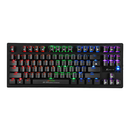 [08398] Teclado Mecánico Xtrike Me GK-979 Switch Azul, Rainbow Backlight