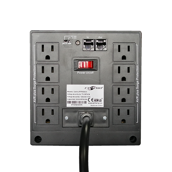 Regulador de Voltaje Centra RPRO5000 5000VA/2500W