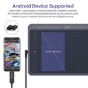 Tableta Gráfica HUION HS611 10" Space Gray