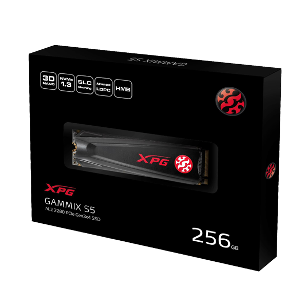 Unidad M.2 ADATA SSD XPG 256GB GAMMIX NVMe AGAMMIXS5-256GT-C