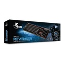 Teclado Gaming Xtech XTK-520S Revenger USB LED ILUMINADO