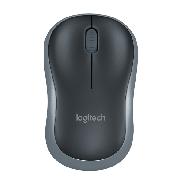Mouse Wileress Logitech M185 Dark Silver 2.4ghz