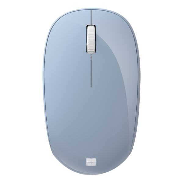 Mouse Microsoft Bluetooth, Óptico,Azul Pastel