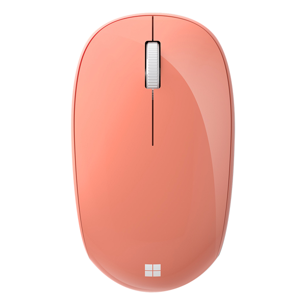 Mouse Microsoft Bluetooth, Óptico, Durazno