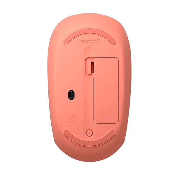 Mouse Microsoft Bluetooth, Óptico, Durazno
