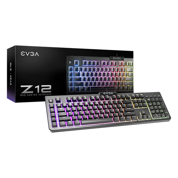 Teclado Gaming EVGA Z12 RGB BackLight Ingles 834-W012US