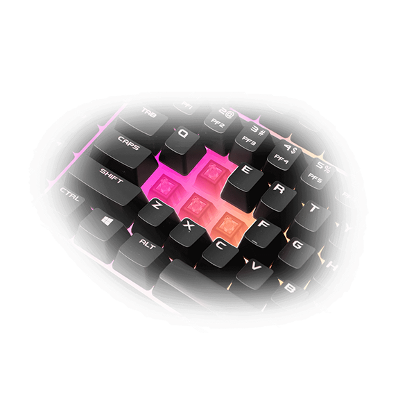 Teclado Gaming EVGA Z12 RGB BackLight Ingles 834-W012US