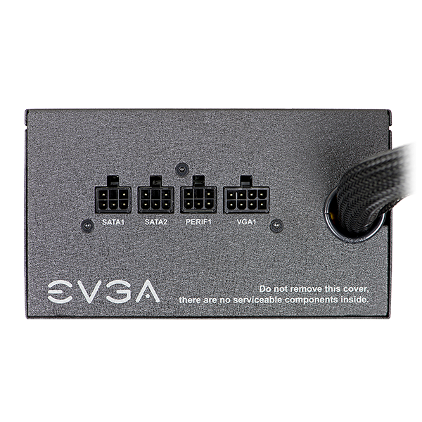 Fuente de poder 600BQ 600W 80 Plus Bronze Semi-Modular EVGA OFF