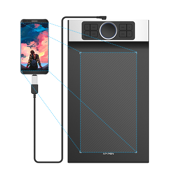 Tableta de dibujo XP PEN Deco PRO Medium 11 x 6"