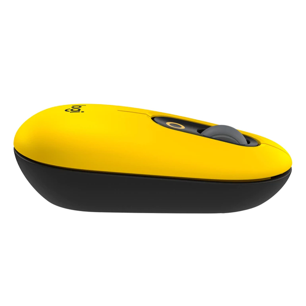 Logitech POP Mouse Emoji Blast Yellow Inalámbrico - 910-006543
