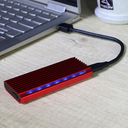 Enclosure USB 3.0 HIGH SPEED M2 (NGFF) & NVME SSD AGI-6865