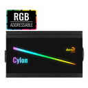 Fuente de poder Cylon 700w RGB 80 Plus Bronze Full Ranger AeroCool