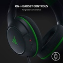 Headset  RAZER KAIRA X FOR XBOX RZ04-03970100-R3U1 BK/GN