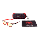 Gafas GUNNAR CRUZ, SPIDER-MAN Miles Morales edition 12+, Tinte Amber, block 100% UV, 55mm wide - CRU-11913