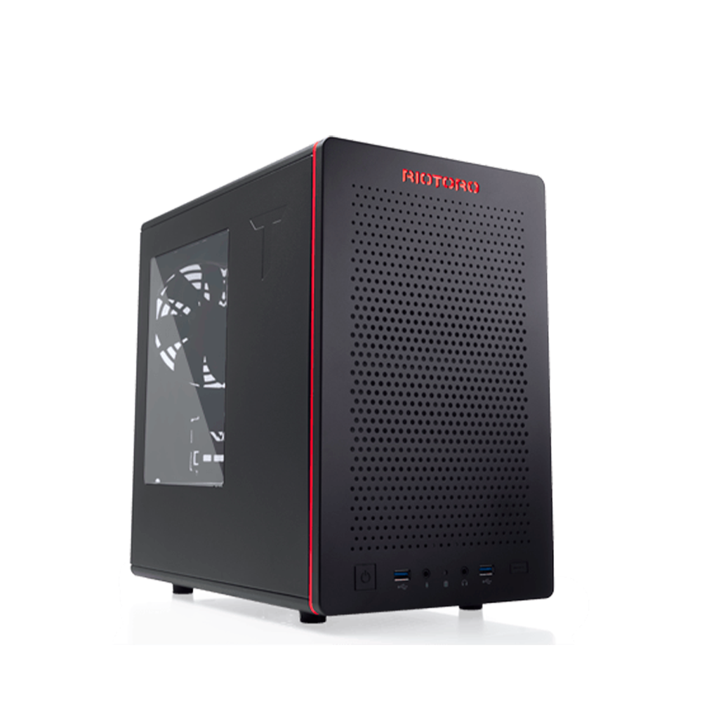 PC Intel Mini Bull, i3 13100, 16GB 3600Mhz, 256GB M.2, RTX 3050 8GB, H610, B450W 80+