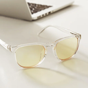 Gafas GUNNAR OAKLAND CRYSTAL/A GUNNAR, Frame Cristal Color Transparente, Peso: 22 gramos,  100% UV Block, - OAK-07601