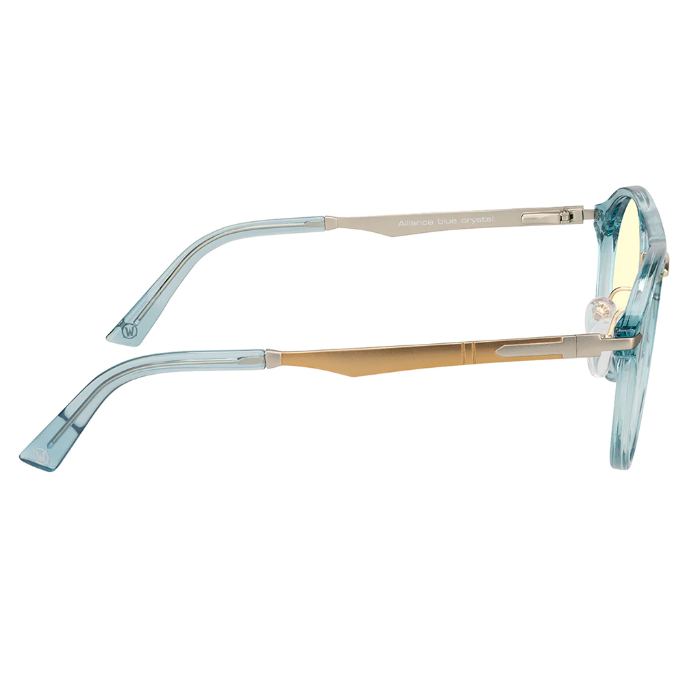 Gafas GUNNAR WORLD OF WARCRAFT, ALLIANCE EDITION Lente Amber, G-Shield™ Plus lens coating: anti-reflective, smudge resistant, 100% UV Block - WOW-01401