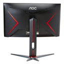 Monitor Gaming AOC 23.6" Curvo, Full HD, 165Hz - DP - HDMI, C24G2