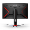 Monitor Gaming AOC Curvo 27" 240Hz 1080p HDMI Black/Red C27G2Z