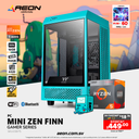 Pc Mini ZEN - BMO Ryzen 5 4600G, Vega 7, DDR4 16GB, M.2 512GB, 600W 80+ Gold