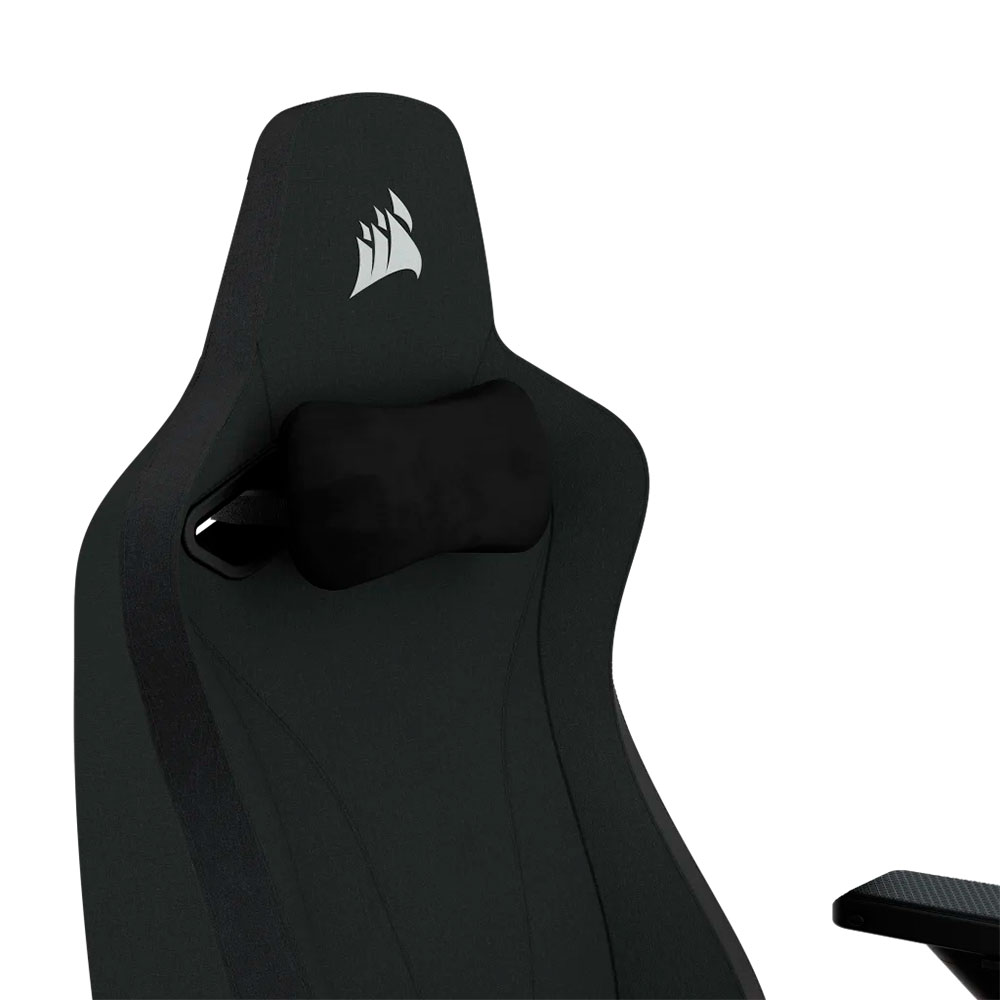 SILLA CORSAIR CHAIR TC-200 FABRIC BLACK/BLACK, CF-9010049-W