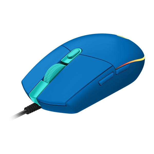Mouse Logitech G203 Gaming Blue 8,000DPI, LinghtSync RGB