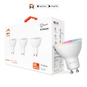 Camara de seguridad PTZ, NEXXT 2K para interperie con Wi-Fi, 355° grados de covertura, Deteccion y Tracking, Audio, Vision Nocturna, + Focos Smart 3pack Gratis