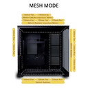 Case  Lian Li O11 Vision Compact Mid Tower ATX PC Case - BLANCO - O11VPW - G99.O11VPW.00