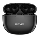 Audifonos Bluetooth Maxell,  DYNAMIC + . EB-BTDY+ BT +True Wireles Stereo Earbuds ULTRABASS, NEGRO