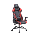 Silla Gamer T-Dagger Mustang, Base Metalica, Apoya Brazo Ajustable, Reclinable T-TC700-RD  Negro/Rojo