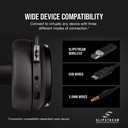 Headset Corsair Virtuoso RGB Wireless Negro - CA-9011185-NA 