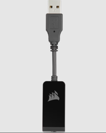 Headset Corsair HS55 SURROUND Negro, Dolby Audio 7.1 en PC y Mac, 3.5mm - CA-9011265-NA