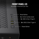 Case Corsair 3500 Series ARGB - Glass Panel - Negro - CC-9011278-WW